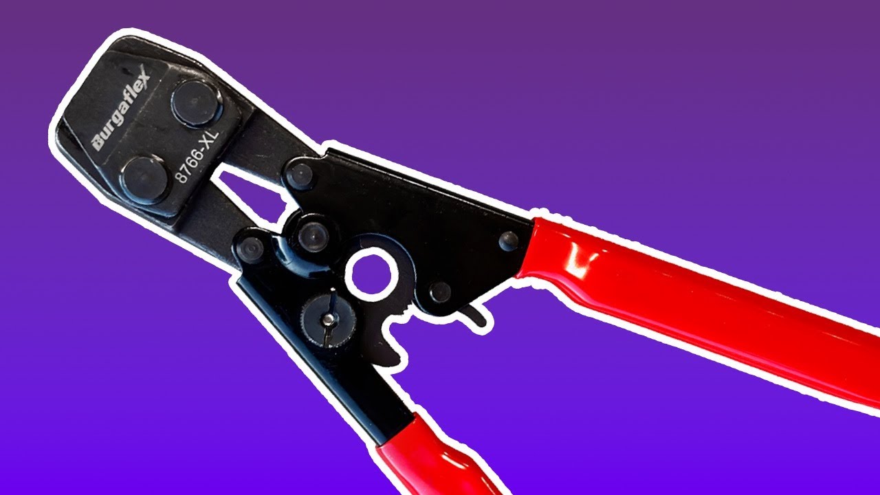 Calibrated Crimping Pliers (one Size Fits All) Burgaflex | Supercool Product Overview