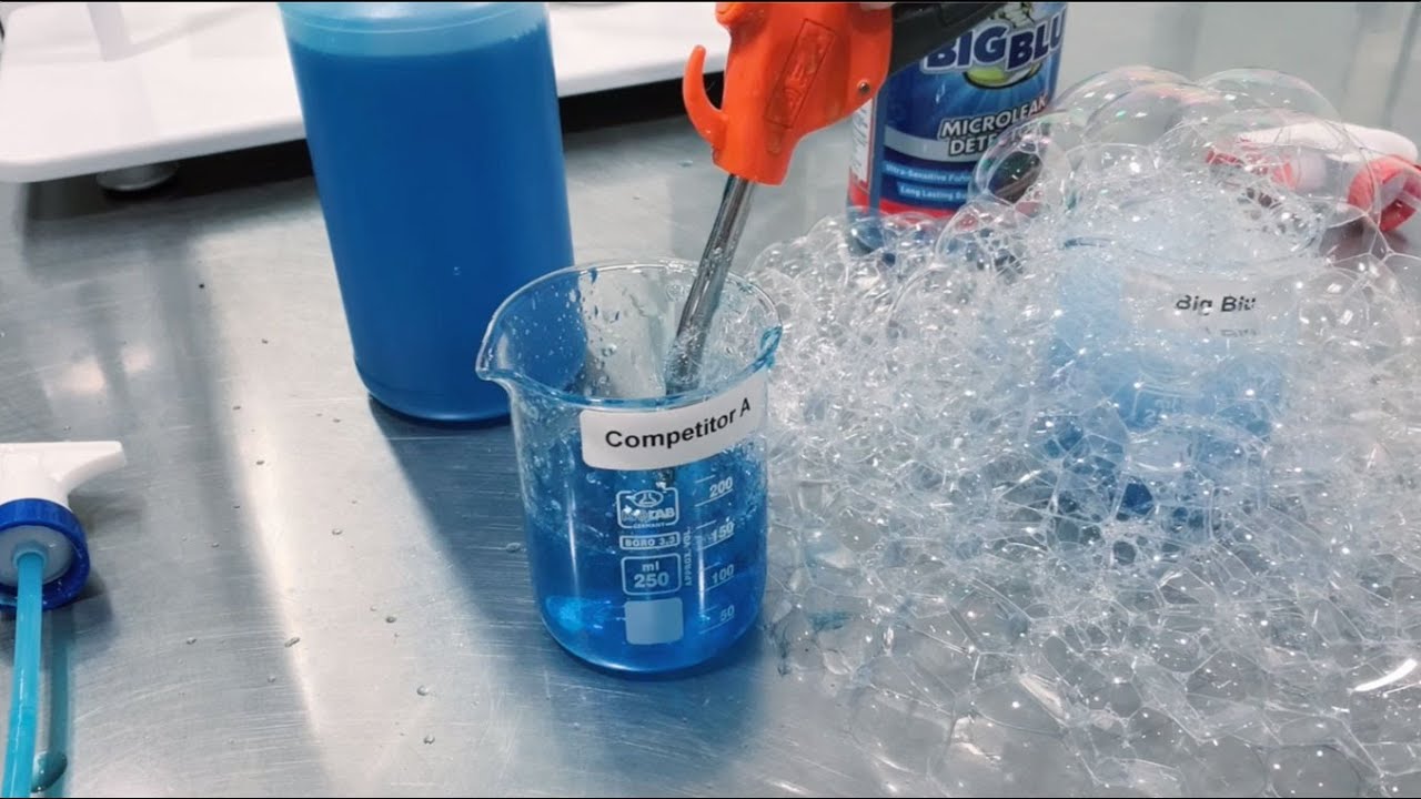 Demonstration Of Viper Big Blu Micro Leak Detector Vs 'competitor A'