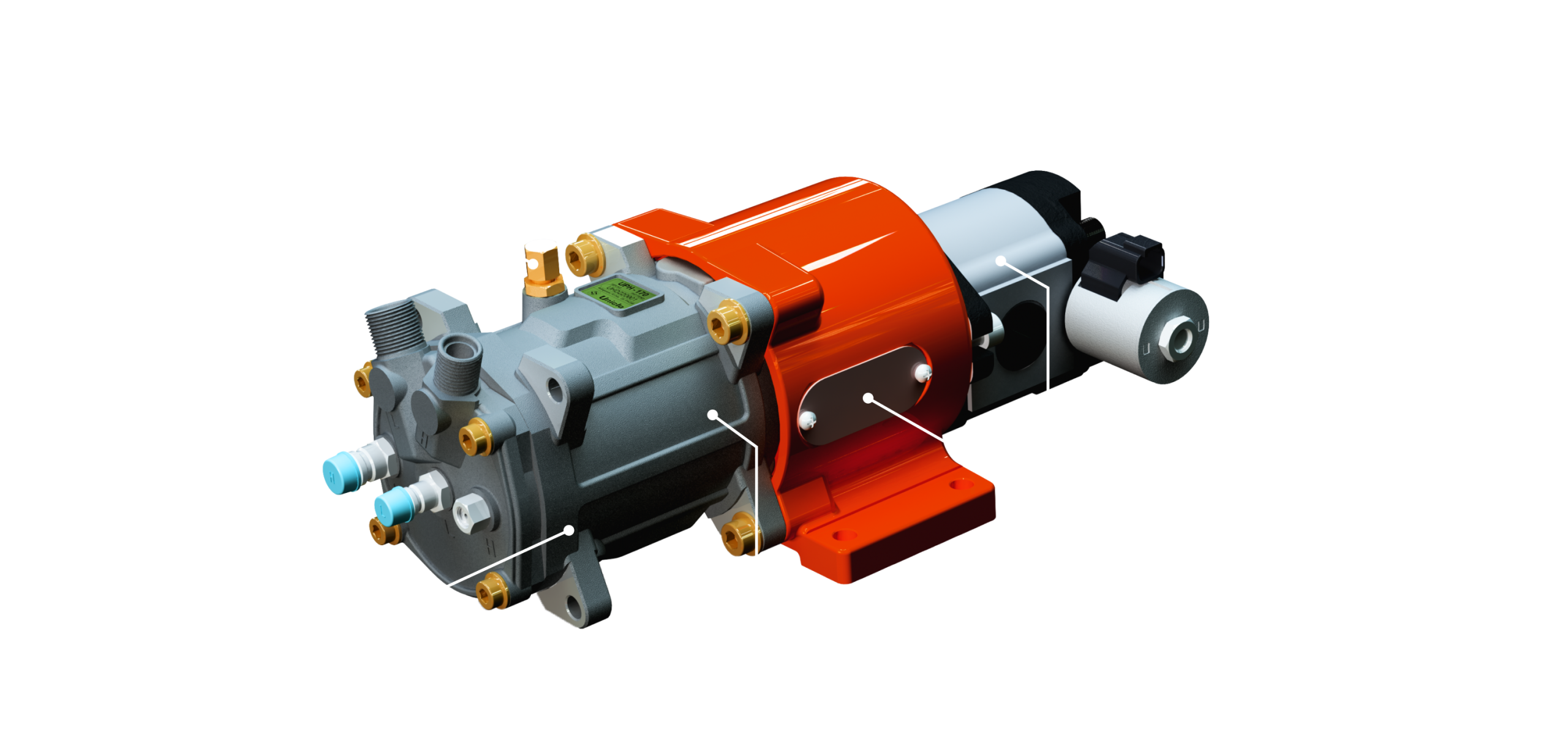 Hdrive side view labelled