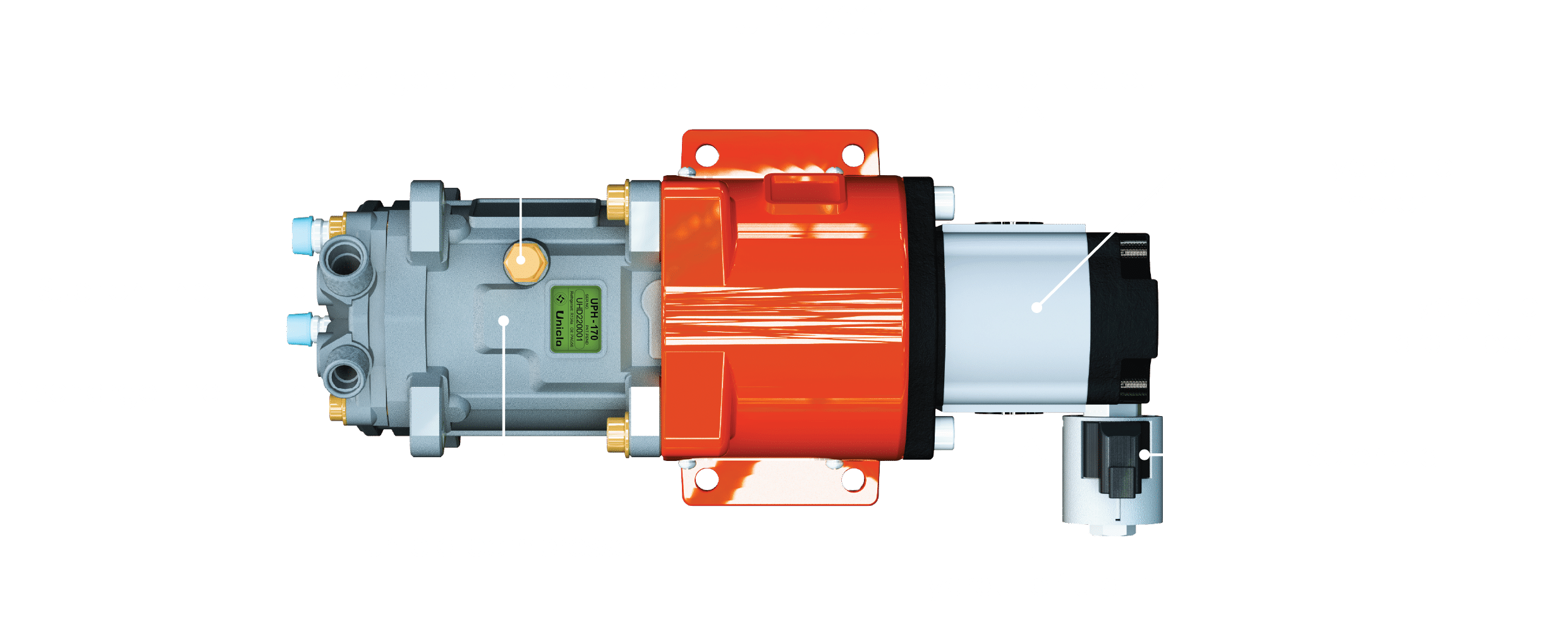 Hdrive top view labelled 2
